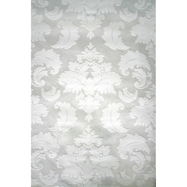 Selections White Strippable Prepasted Paintable Wallpaper At Lowes