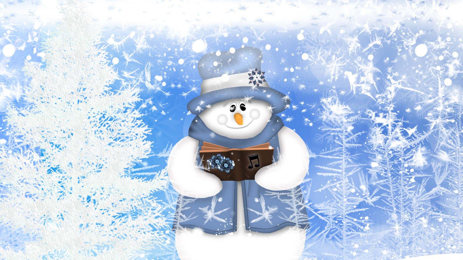 Now You Can Choose Any One Of The Listed Frosty Snowman Wallpaper