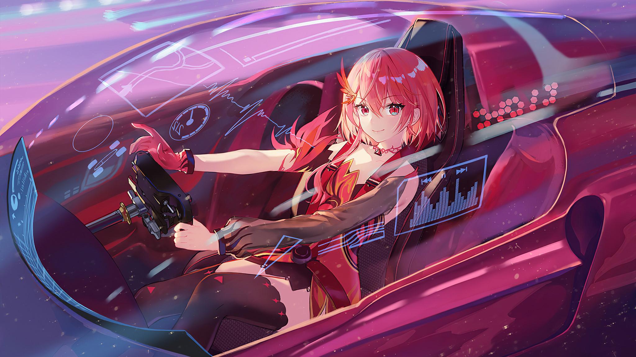 Wallpaper ID 125719 racing anime anime girls car vehicle