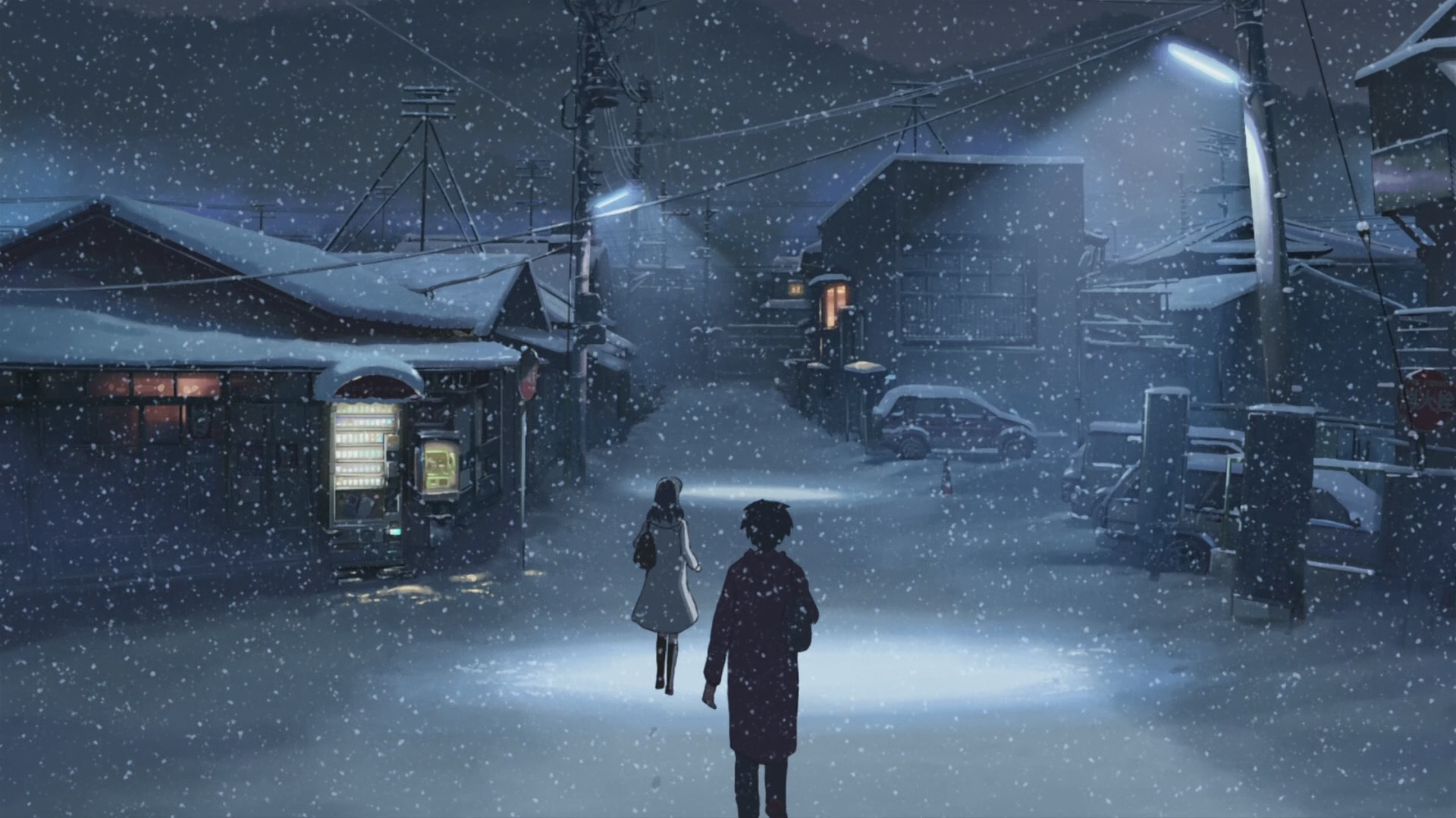 Winter Makoto Wallpaper Shinkai Scenic