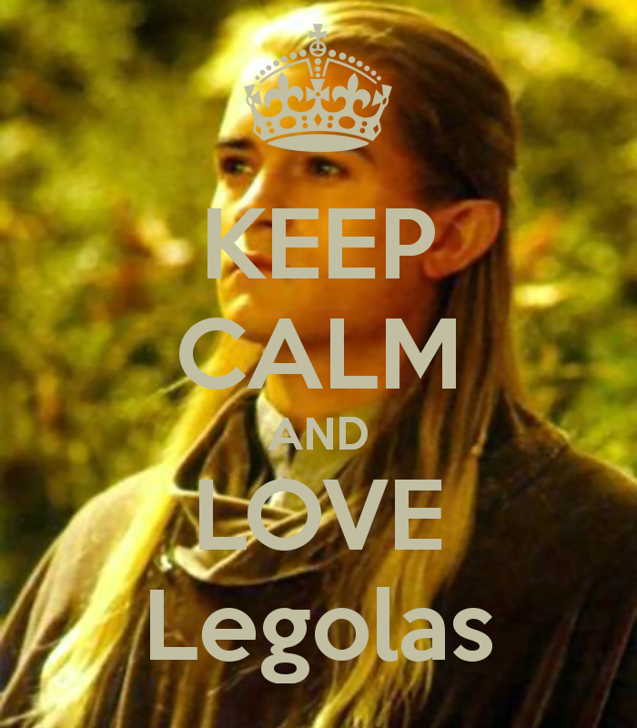 Kepp Calm And Love Legolas iPhone Cover Wallpaper By Papillonlover123