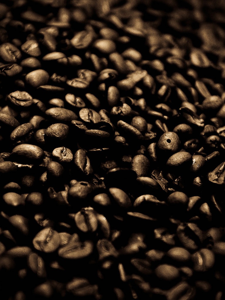 Coffee Beans Background Ipad Wallpaper Background 1024x1024