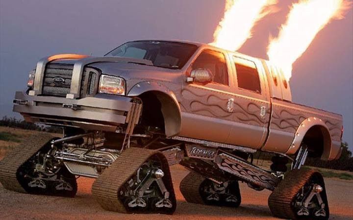 Awesome Jacked Up Trucks