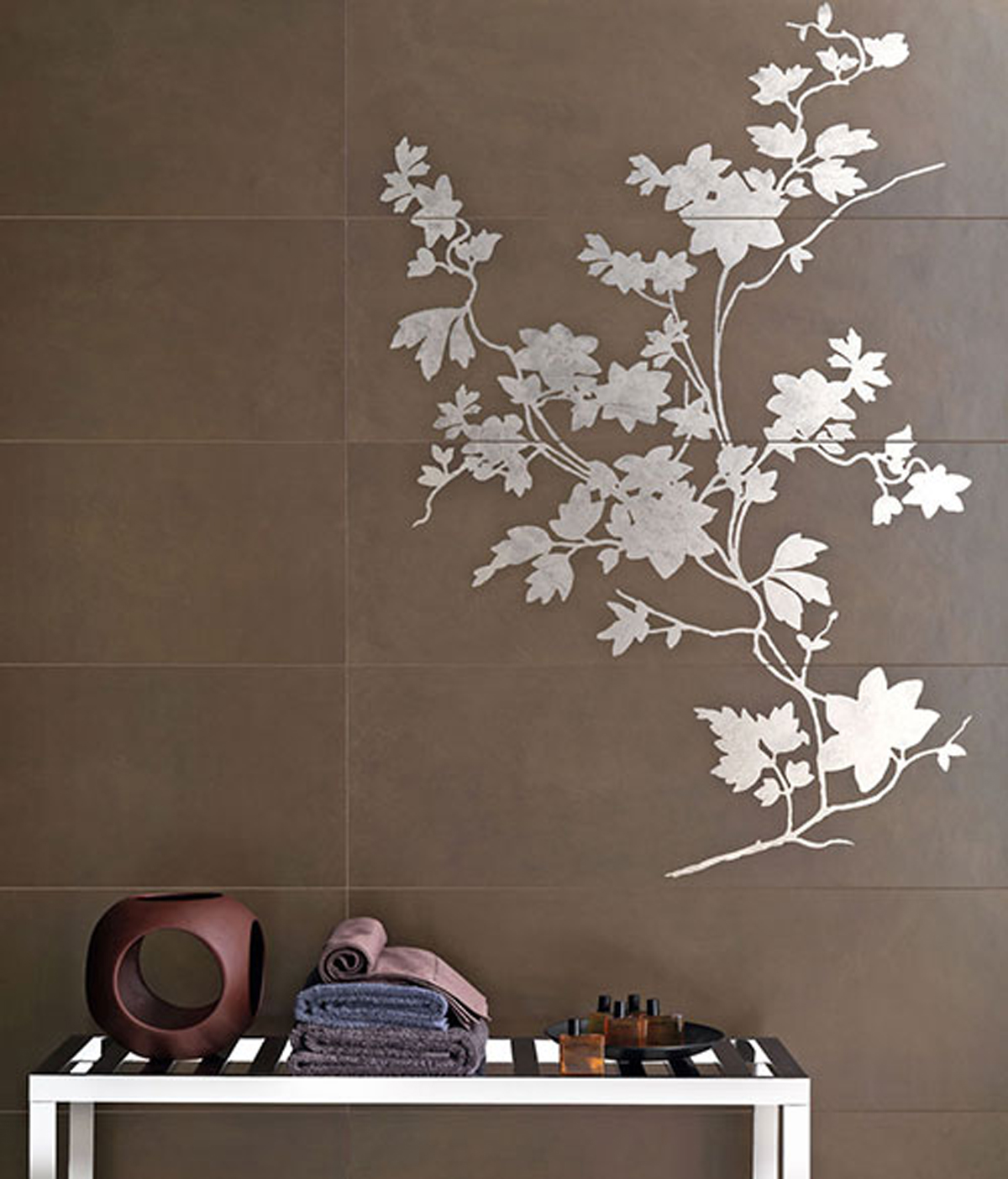 Floral Tile Wallpaper Ideas One Of Total Pictures
