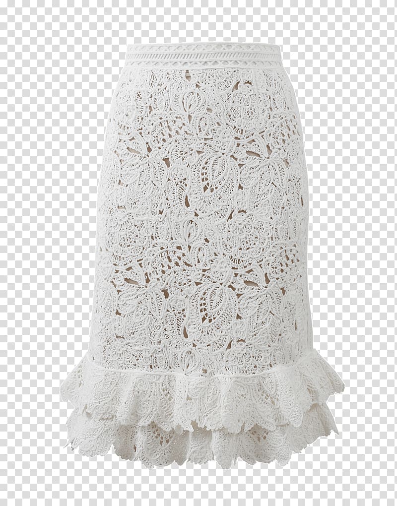 Pencil Skirt Waist Dress Shopstyle Frilly Border Transparent