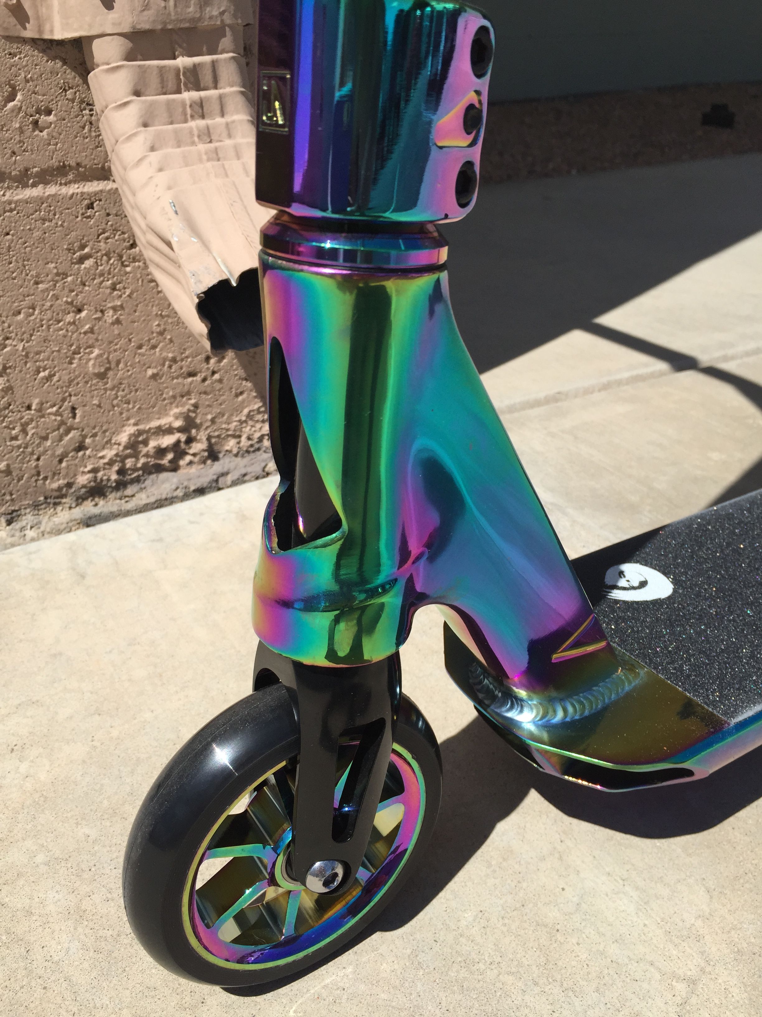 Love That Neo Chrome Custom Scooter Krypticproscooters