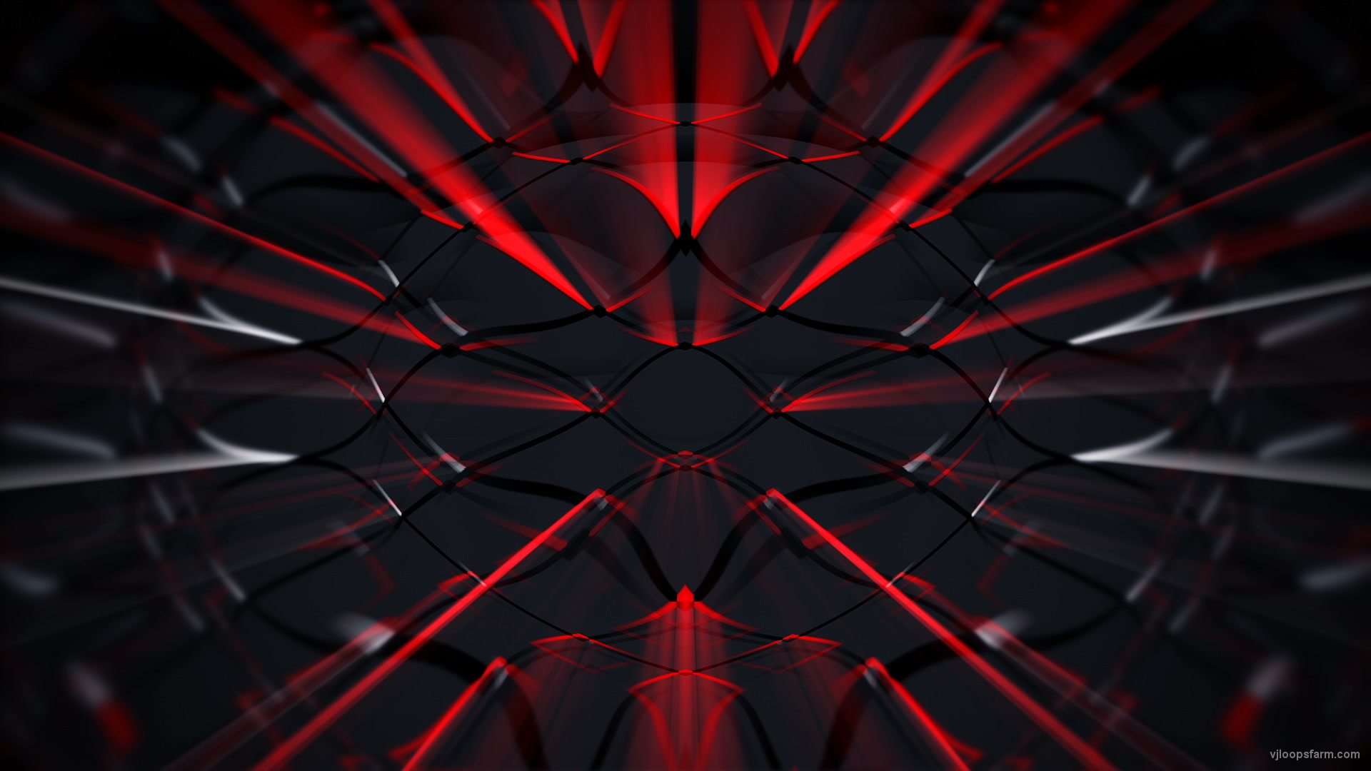 Red Strobing Abstract Multicolored Ethnic Motion Graphics