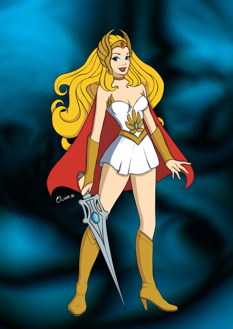 She Ra Lines Colored By Krysiaskoloringbook