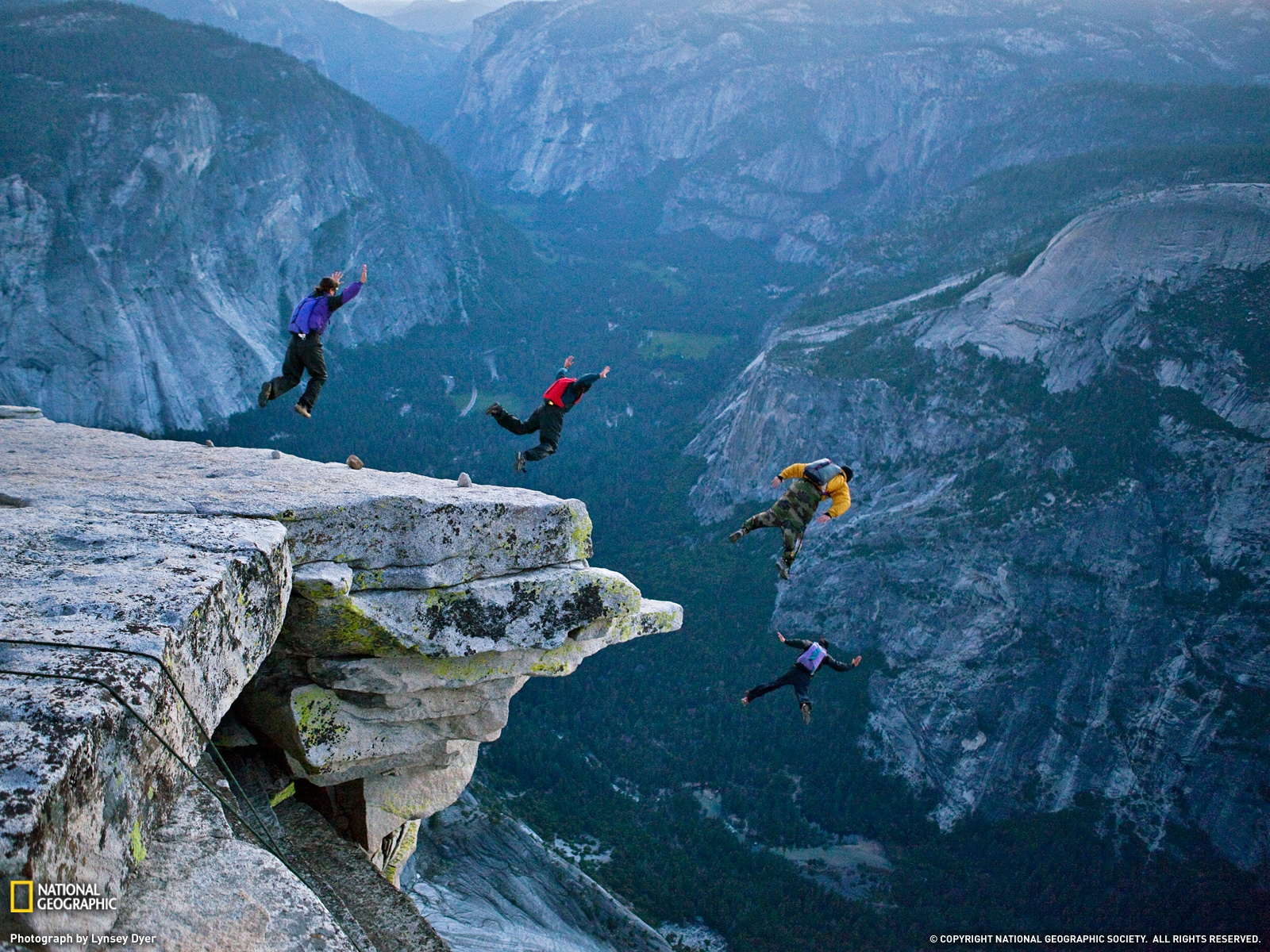 Yosemite Climber Picture Adventure Wallpaper National