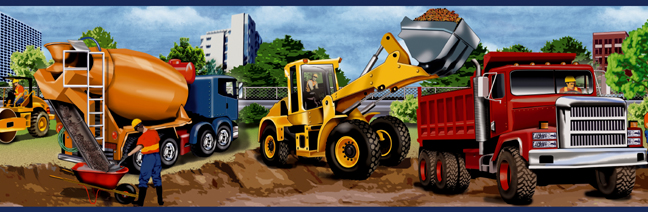 Free download 131312 Heavy Machinery Wallpaper Border [648x212] for