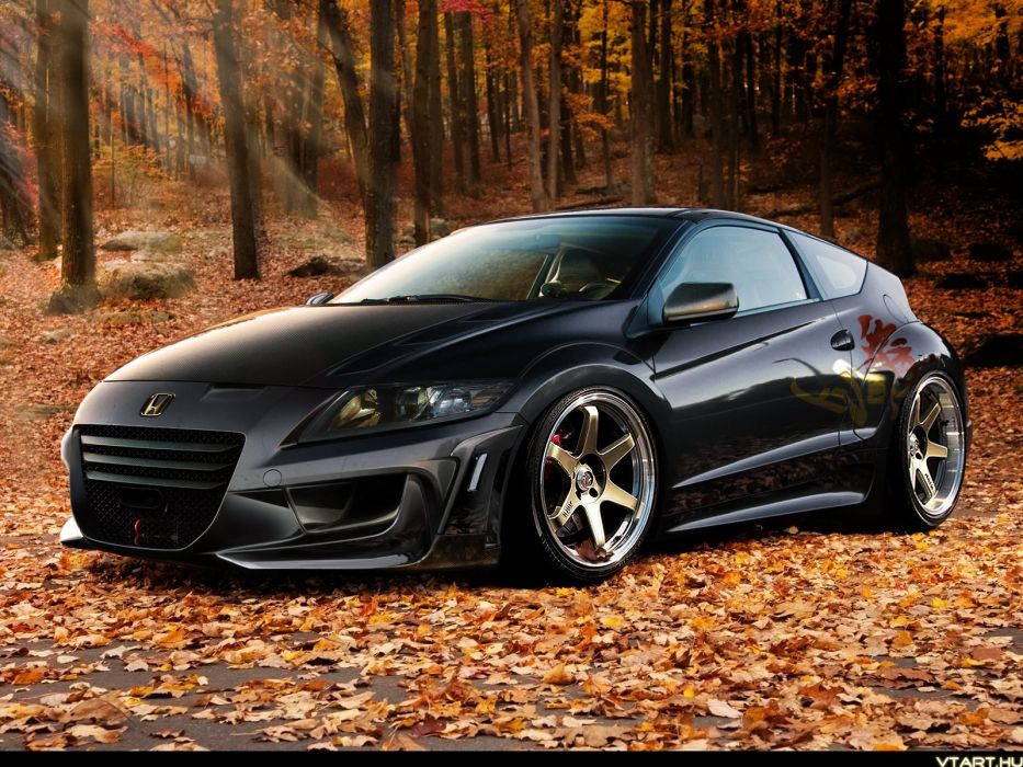 Honda Cr Z Coupe Cars Tuning Japan Wallpaper