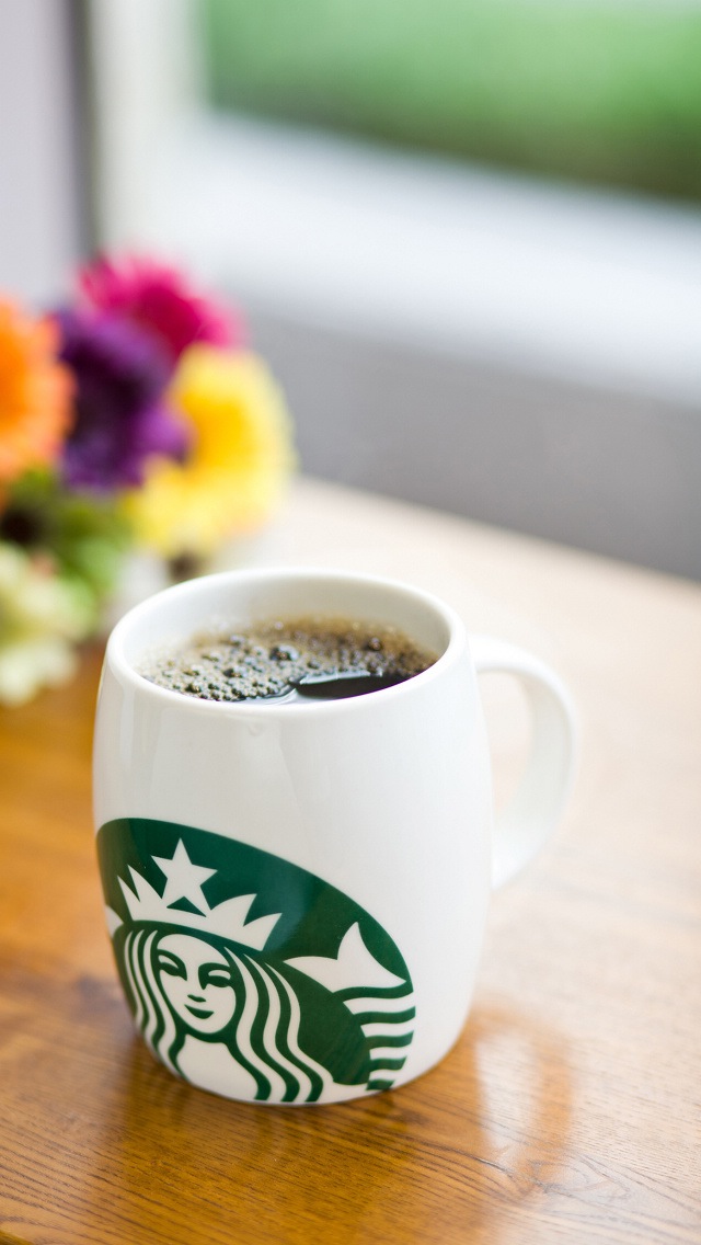 Starbucks Coffee Cup Wallpaper iPhone