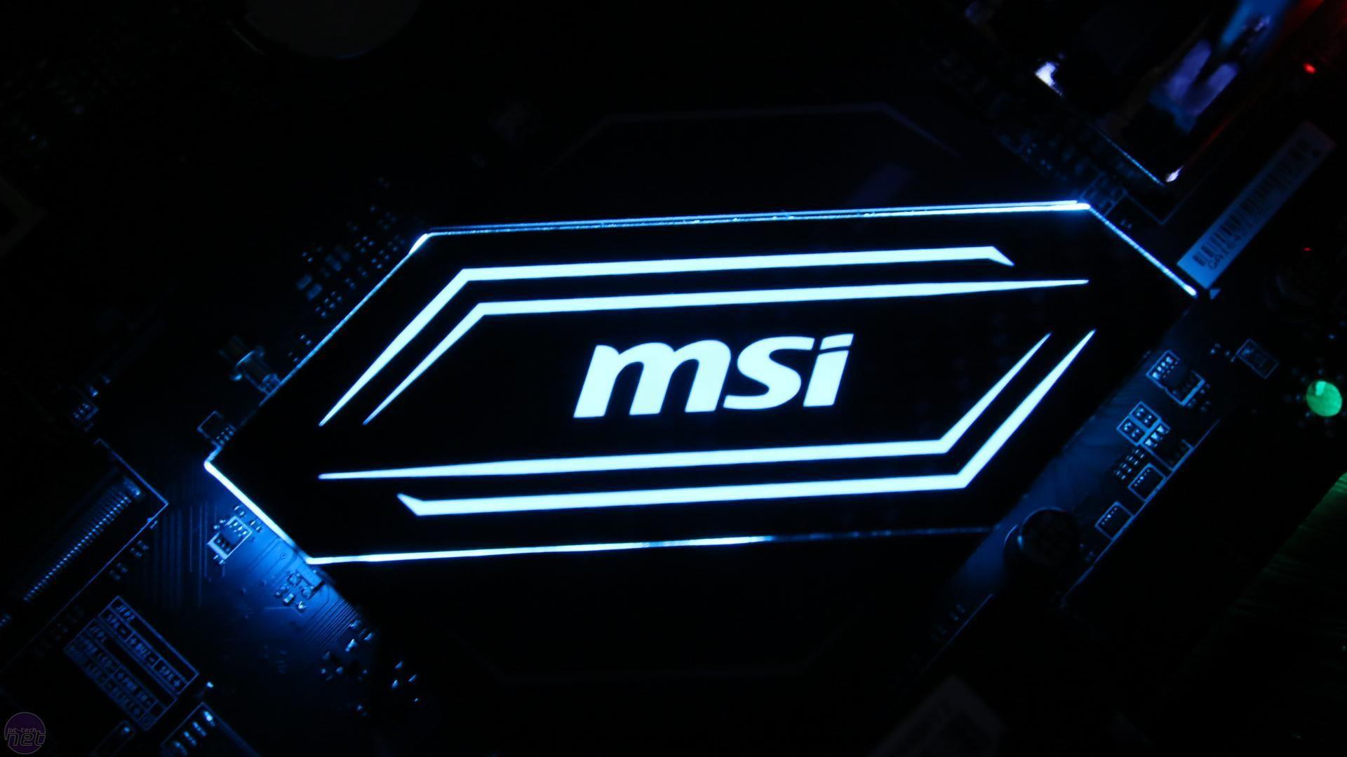 MSI Blue Wallpapers on