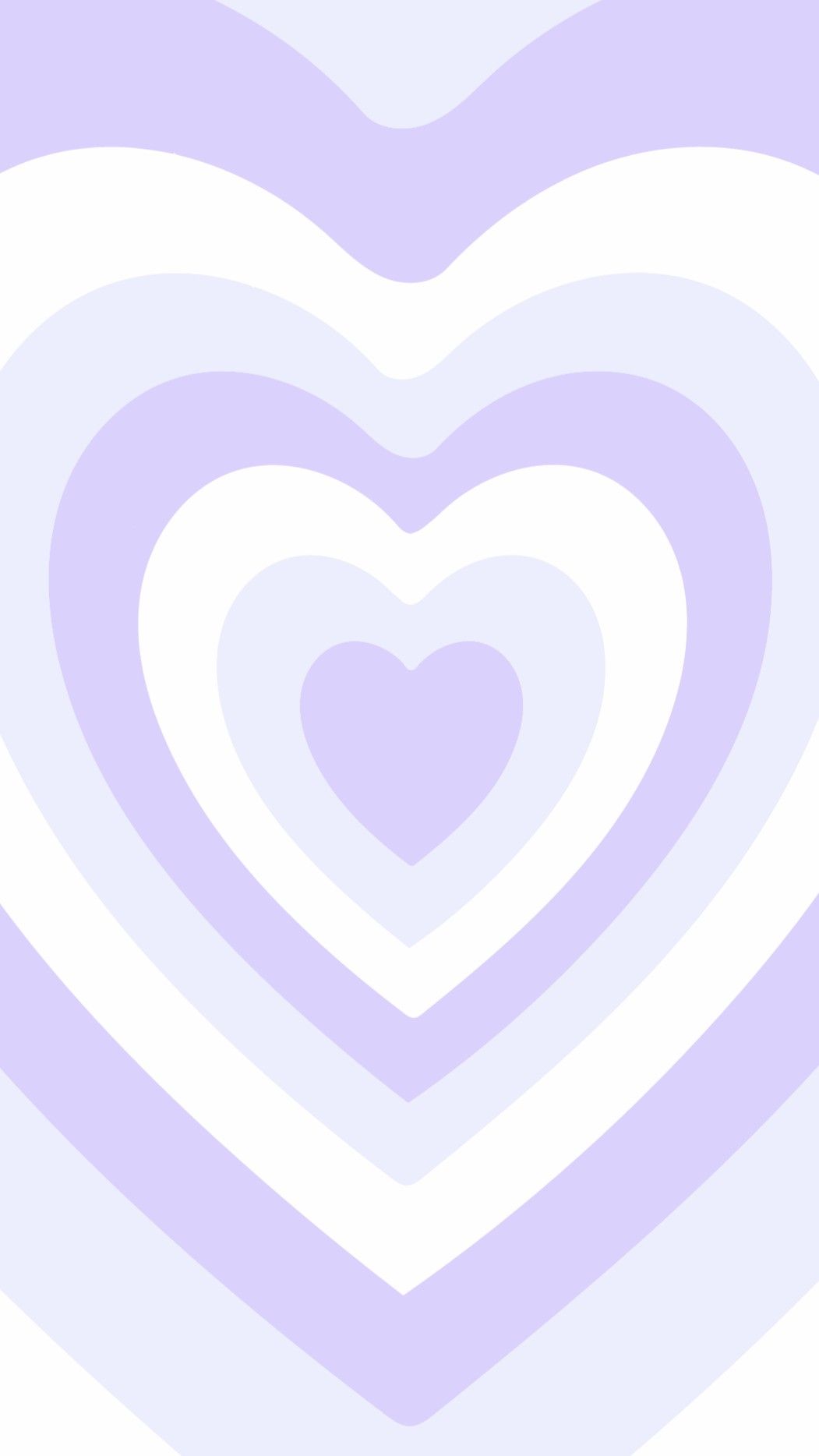 Y2k powerpuff girls lavander lilac hearts aesthetic background and 1051x1868