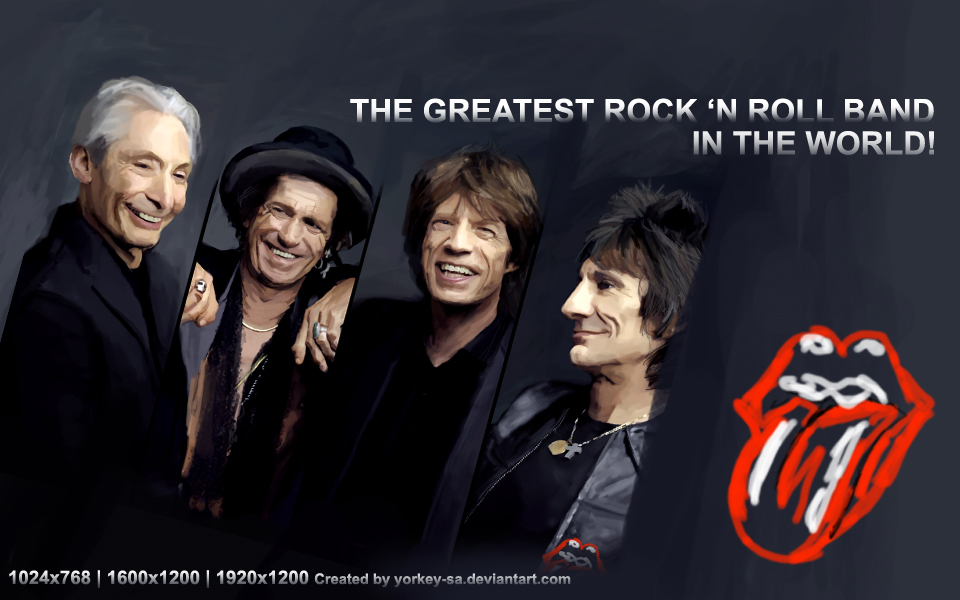 Wallpapers Rolling Stones y The Beatles [Photoshop]