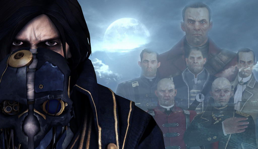 Corvo Attano Dishonored By Popugaiha D8r4lmk Wallpaper