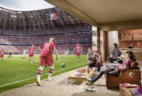 Wallpaper Football Bayern Munich Fan Room Stadium Bastian