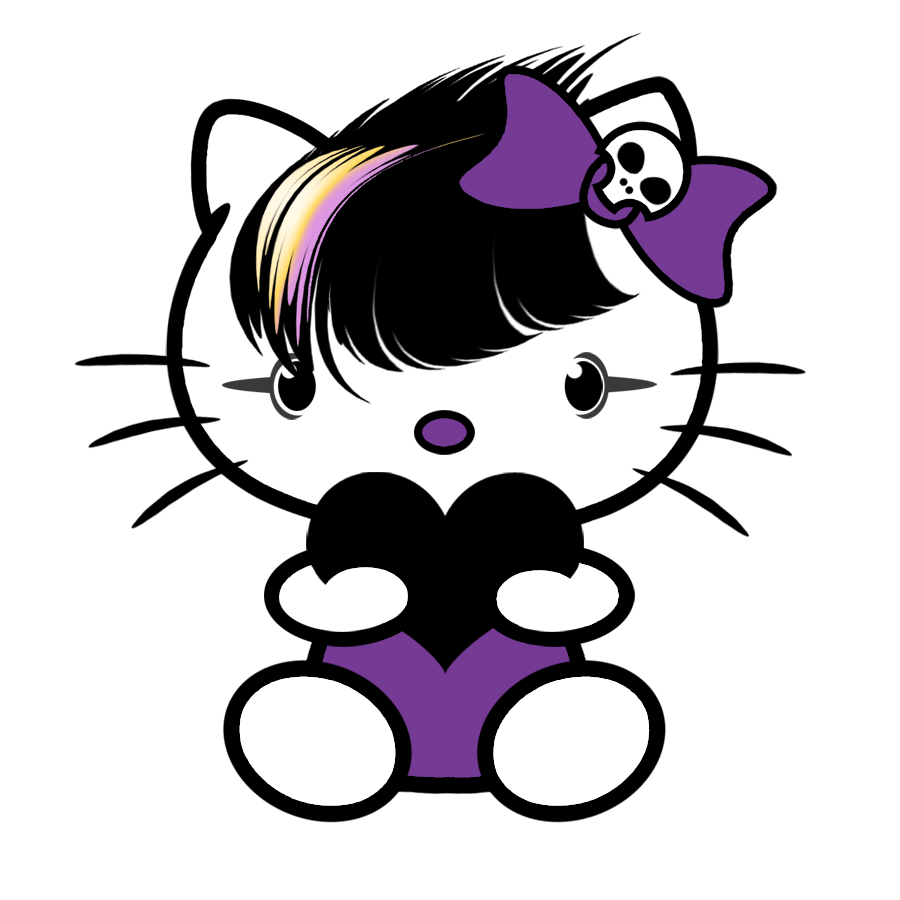  Purple  Hello  Kitty  Wallpaper WallpaperSafari