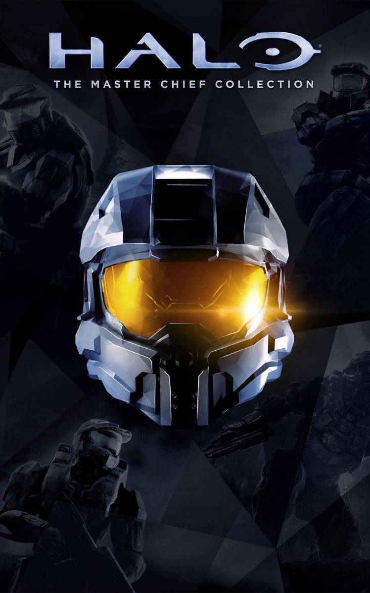 Halo Master Chief Collection Video Games Helmet Portrait