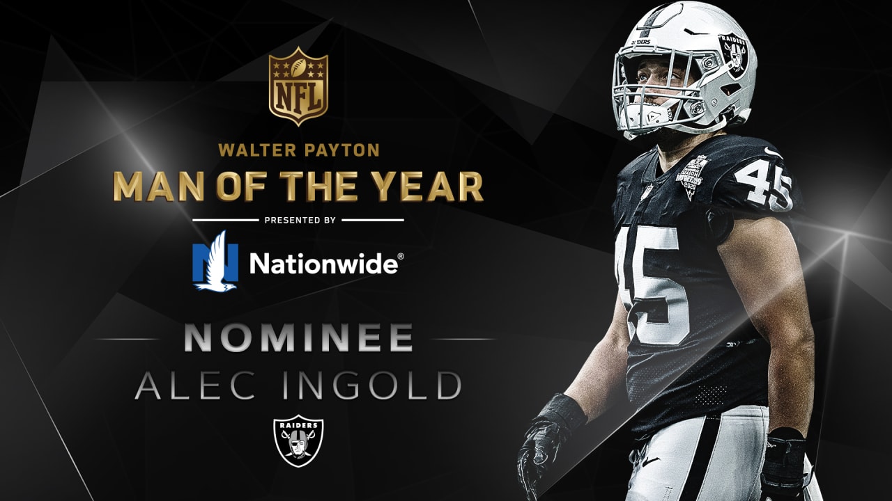 Ingold Named Raiders Nominee For Walter Payton Nfl Man Of The