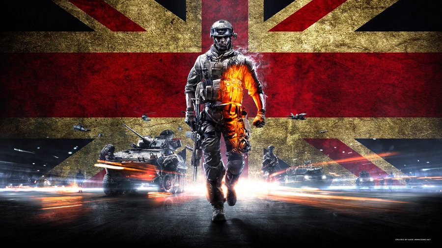 Battlefield 3 Wallpaper UK 1080p by GuMNade 900x506