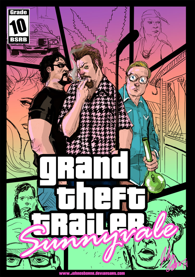 Grand Theft Trailer Sunnyvale By Johnosborne