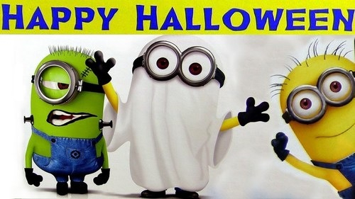 Happy Halloween Minions Pictures Photos and Images for Facebook 500x281