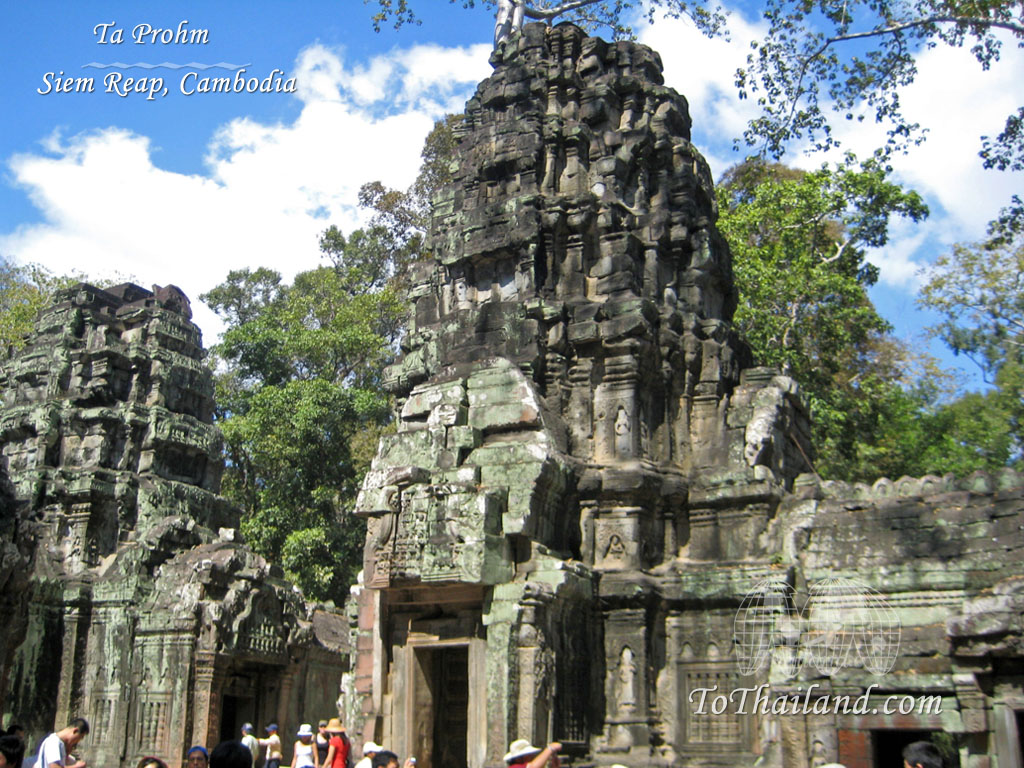 Angkor Wat Thom Cambodia Wallpaper