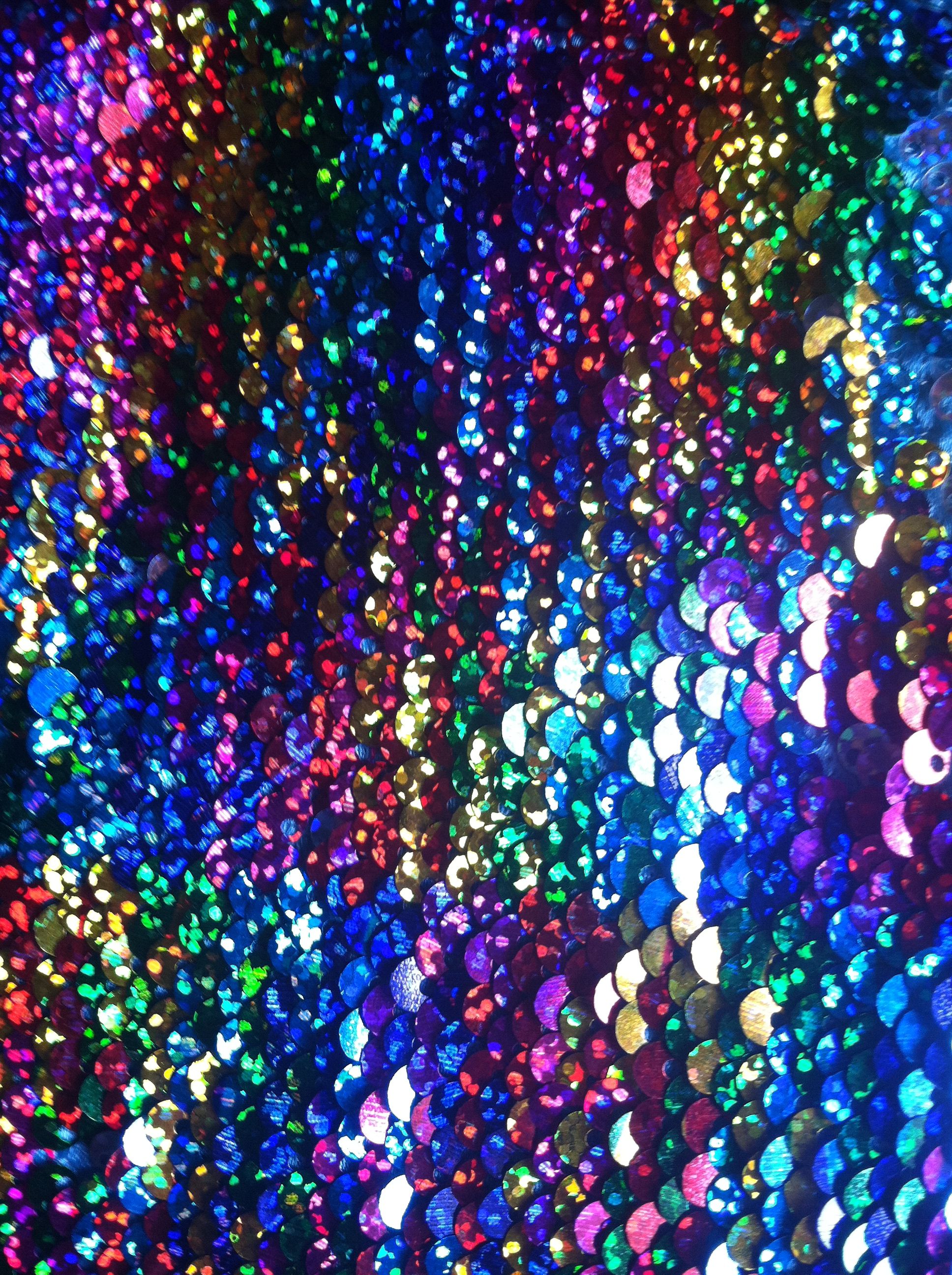 Rainbow Sequin Background Cool Background Holographic