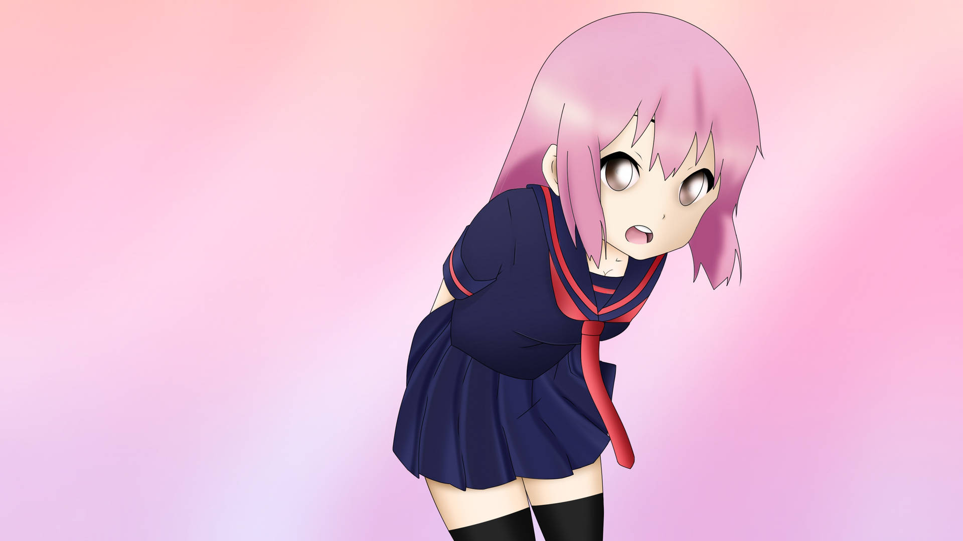 Pink Anime Aesthetic Wallpaper