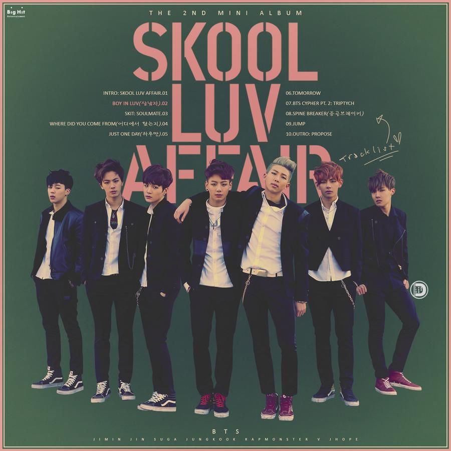 BTS   The 2nd Mini Album Skool Luv Affair by DiYeah9Tee4 on