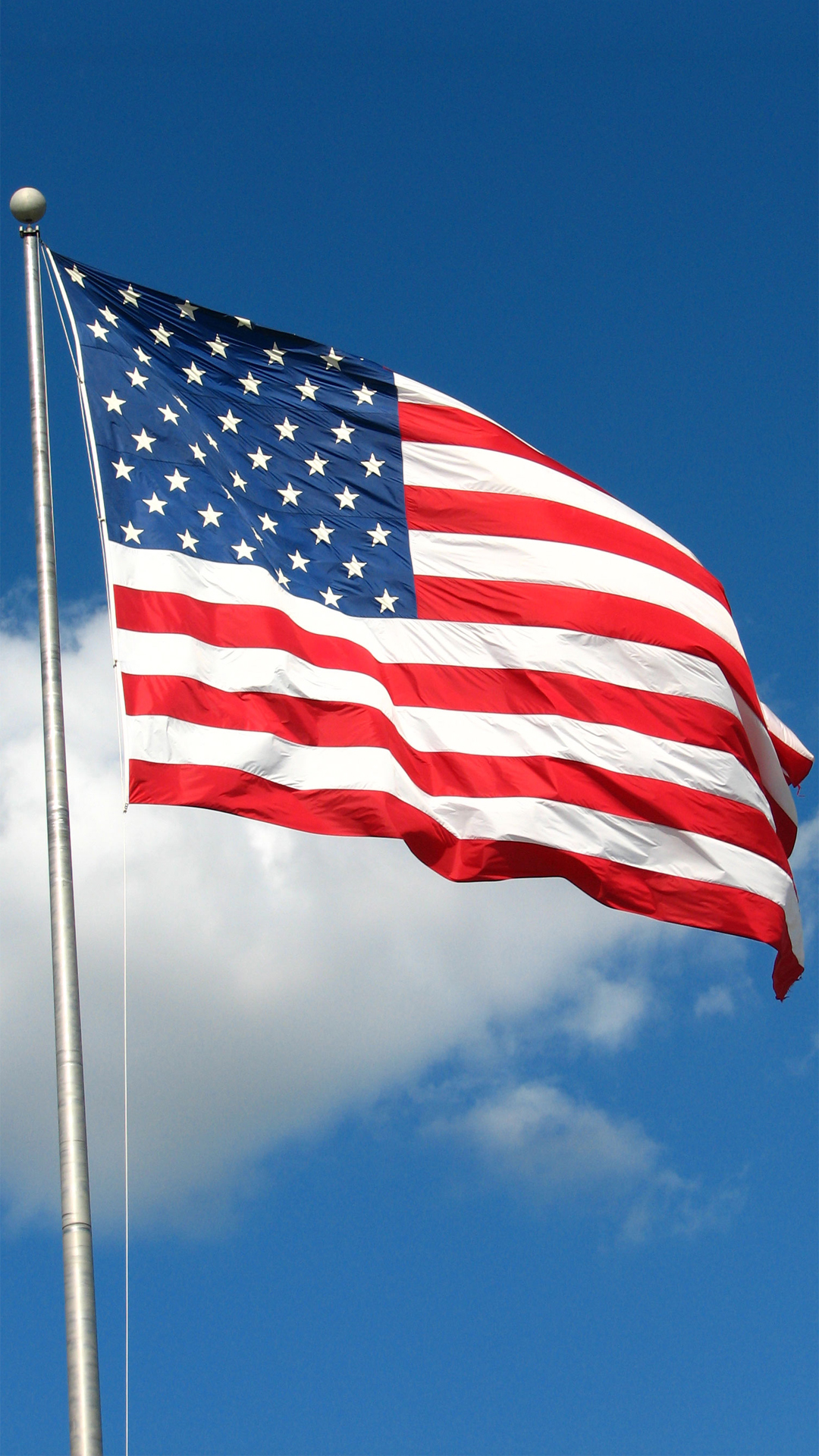 American Flag HD iPhone Wallpaper