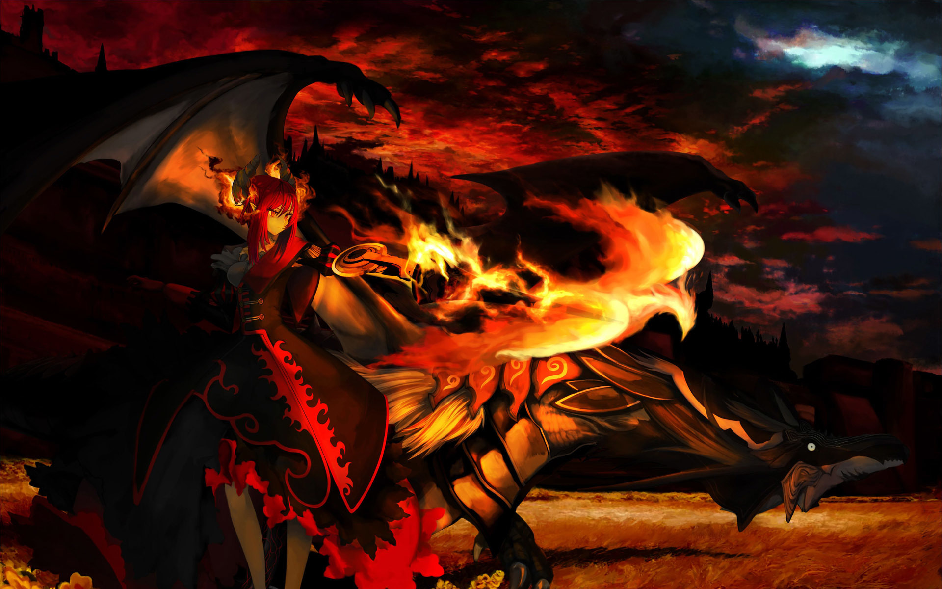 Red Dragon | Chaos Dragon: Sekiryuu Seneki Wikia | Fandom