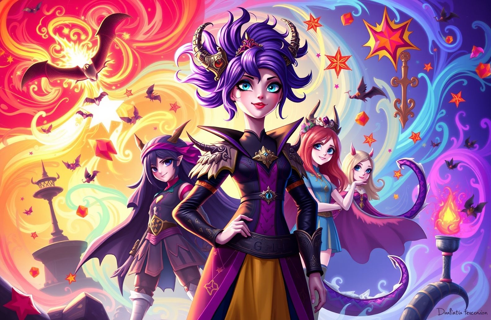 Mal Descendants Wallpaper
