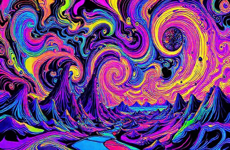 Trippy Drug Wallpaper