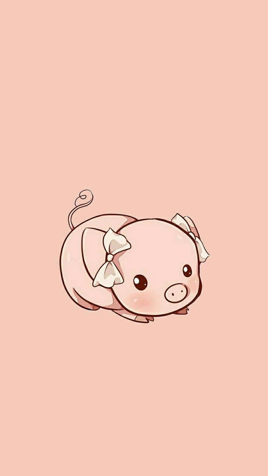 Cute Pig Background Wallpaper