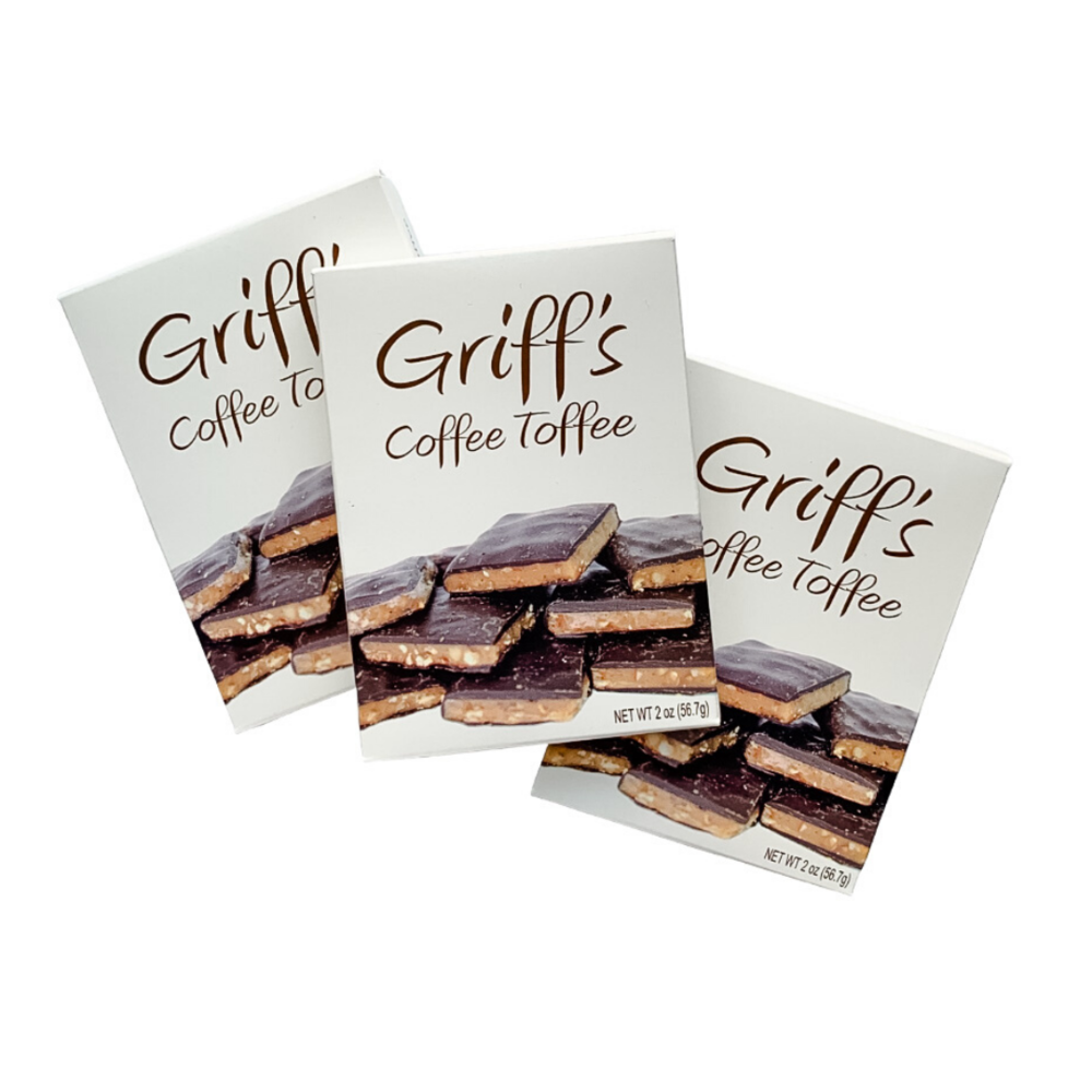 Dark Chocolate And Pecan Toffee With A Hit Of Espresso Handmade