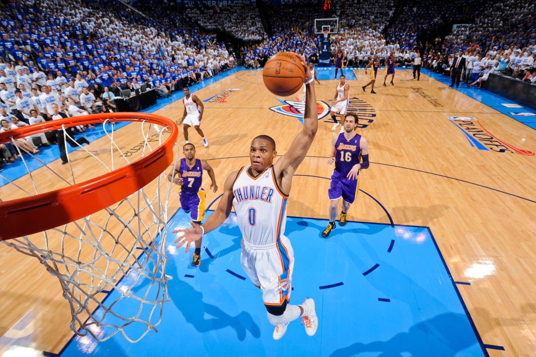 City Thunder Game Two Russell Westbrook Funmozar