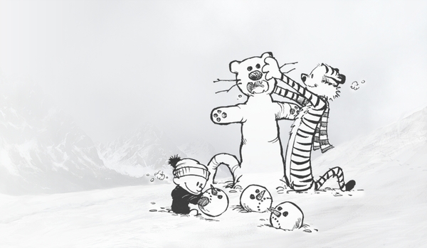 Calvin And Hobbes Snowmen Friendship I Entertainment Cartoons HD