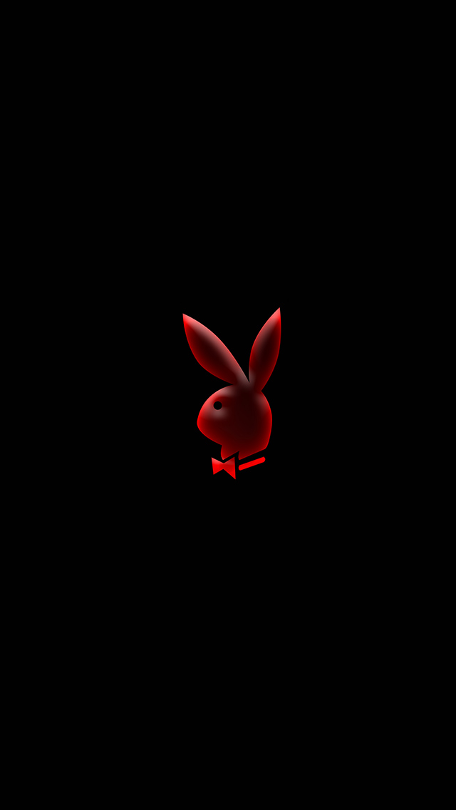 Red Gucci Logo Wallpaper Playboy iPhone