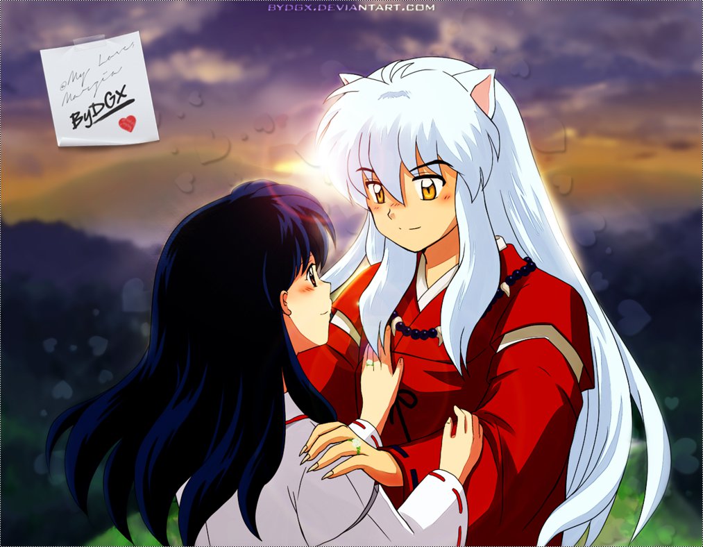 Inuyasha And Kagome Wallpaper By Bydgx
