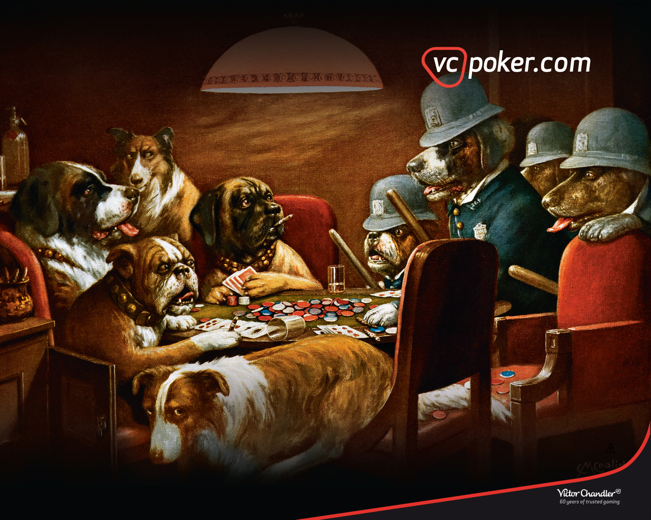 [70+] Dogs Playing Poker Wallpaper | WallpaperSafari.com
