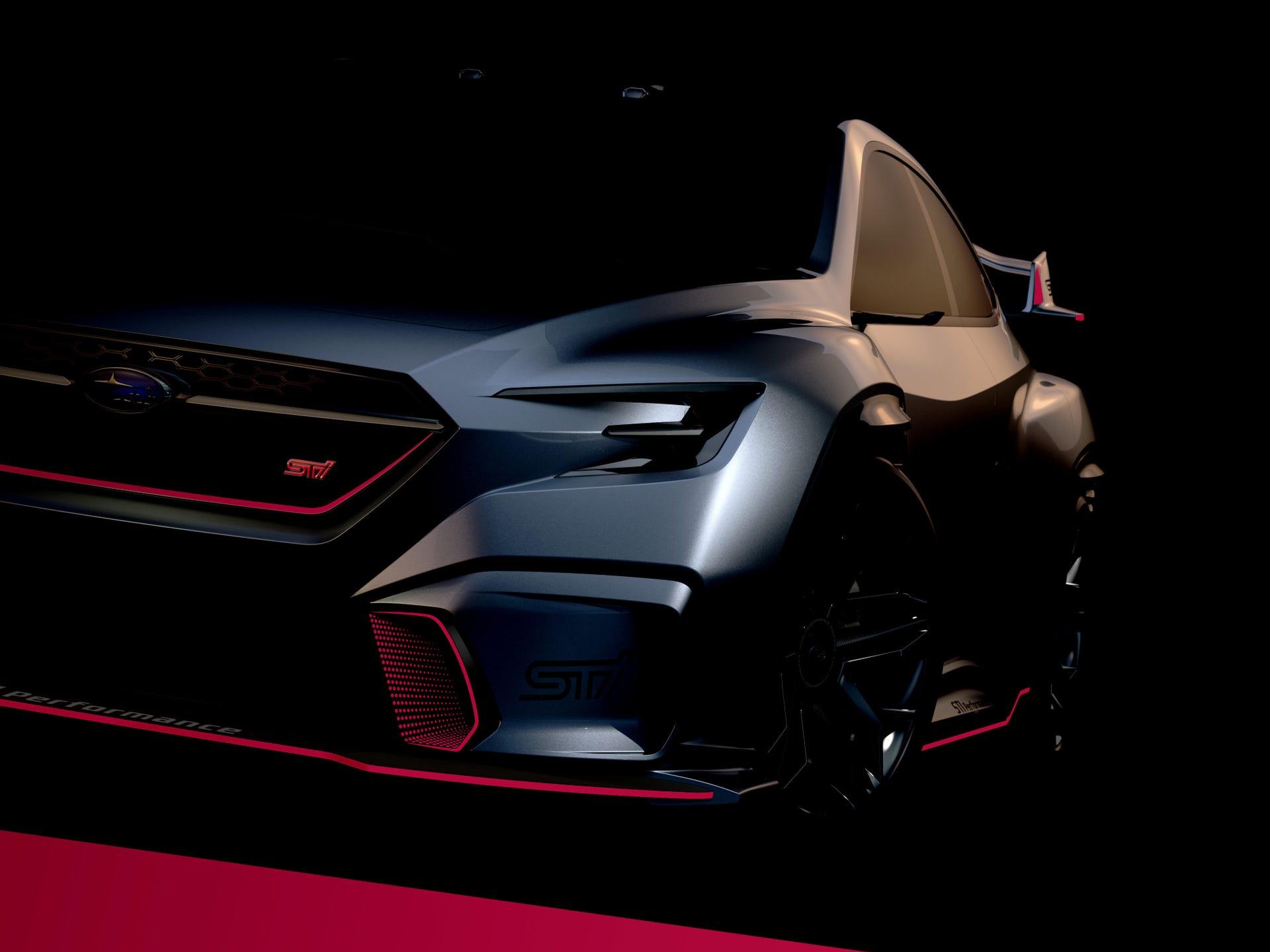 Subaru Viziv Performance Sti Concept Teases A Future Wrx C