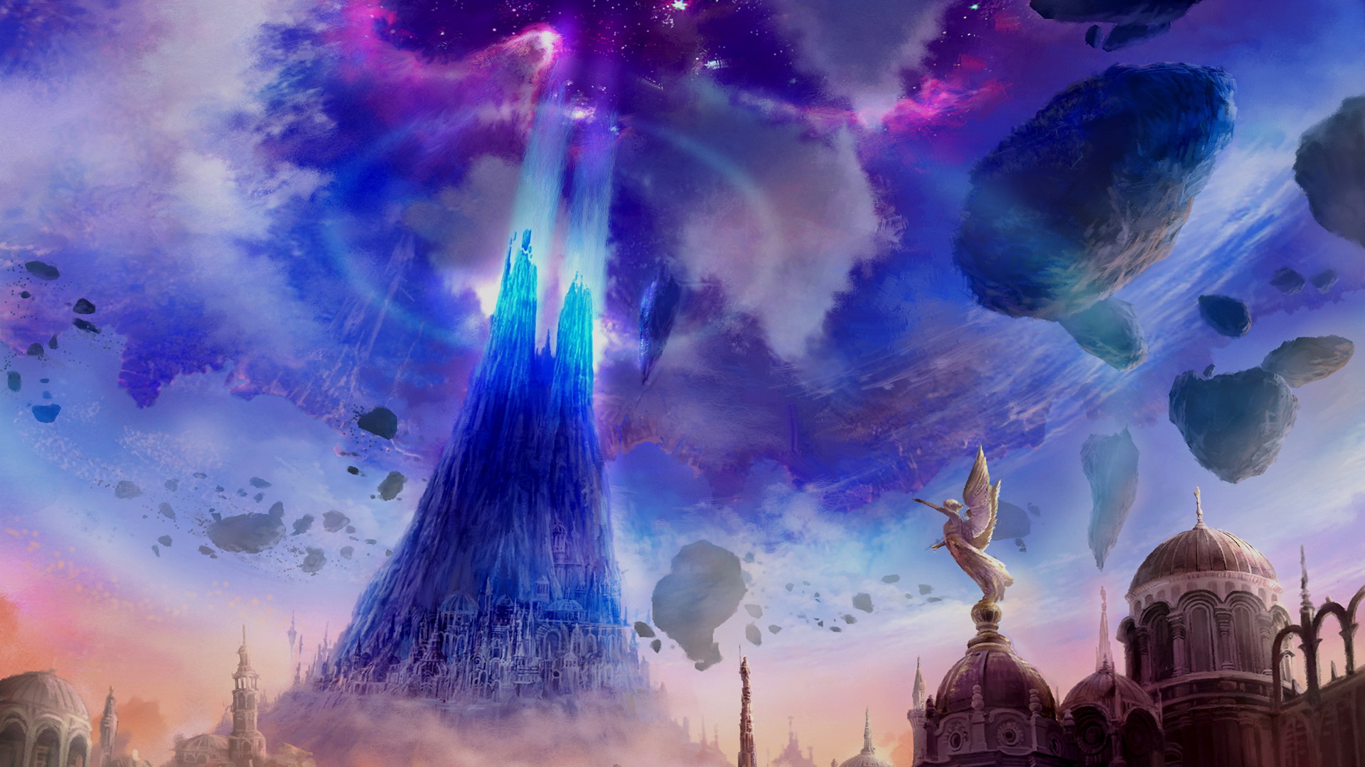 Aion Tower Wallpaper Pc Game HD 1080p