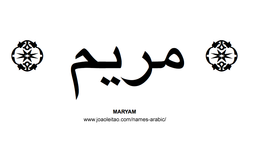 Maryam Name httpwwwjoaoleitaocomnames arabicmuslim female names