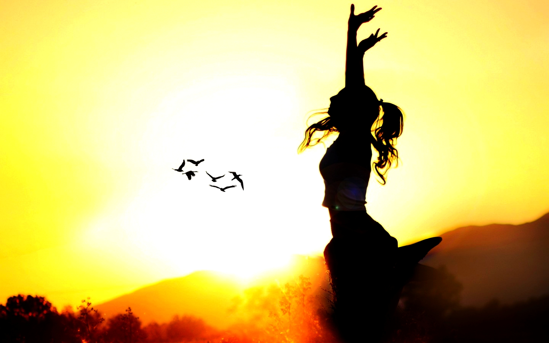 Silhouette Wallpapers PC Silhouette Most Beautiful Images