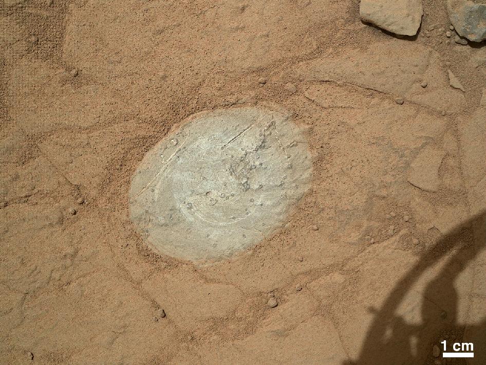 Image From The Mars Hand Lens Imager Mahli On Nasa S Rover