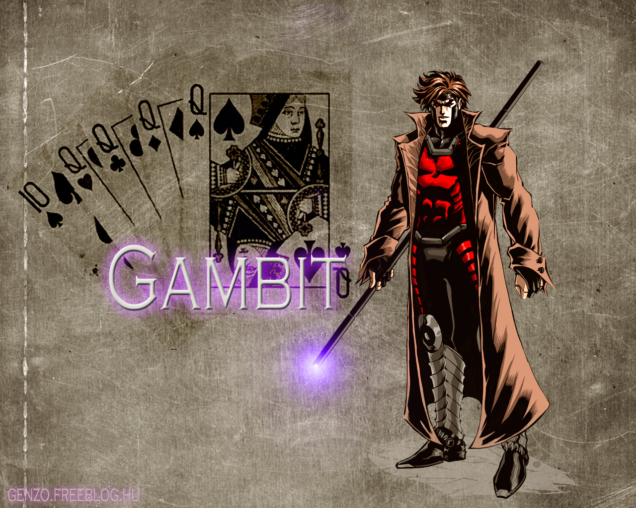 Gambit X Men Wallpaper