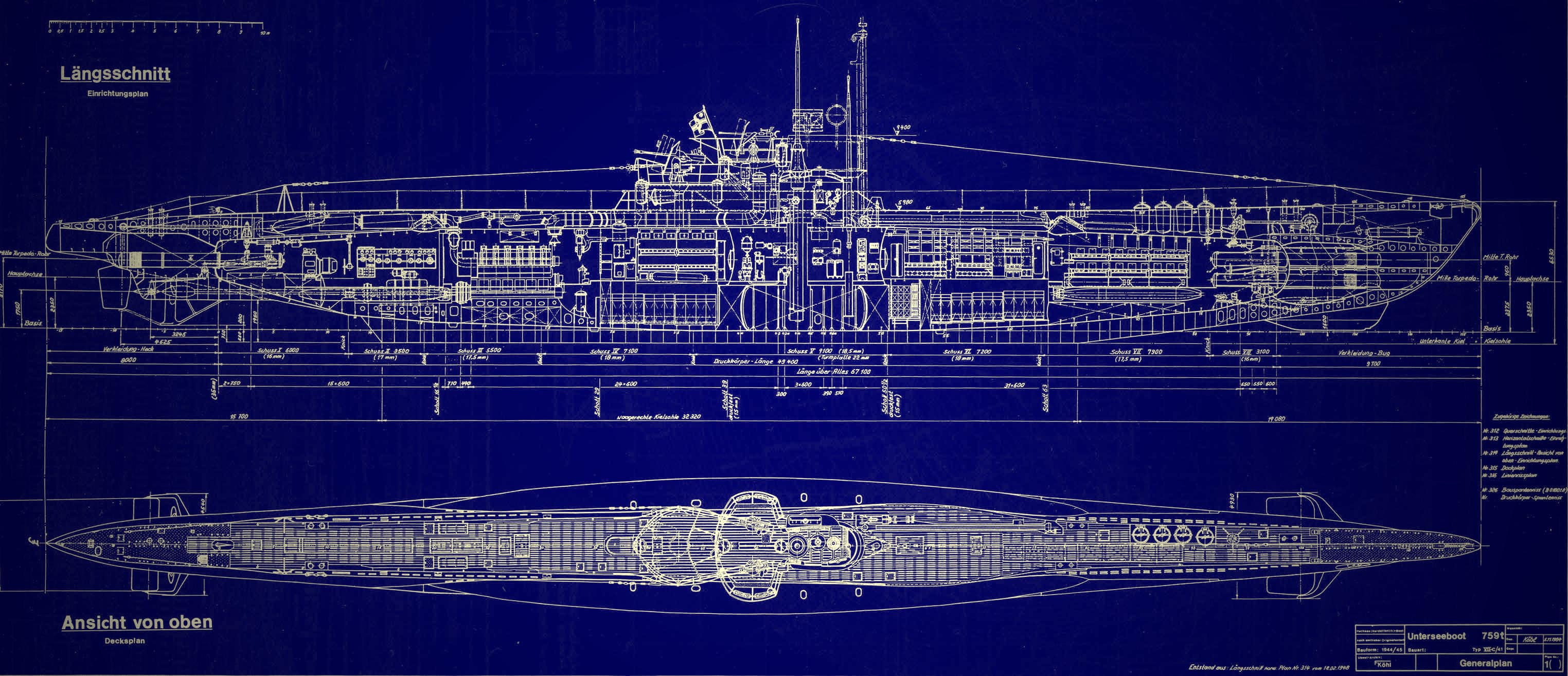 submarine blueprints navy schematic HD Wallpaper   Army Military 3048x1315