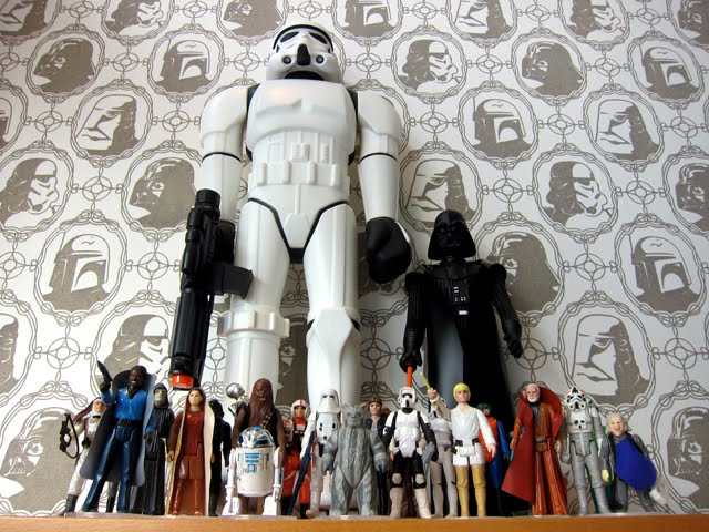 Star Wars Wallpaper Imperial Forces Wall Covering by Brian Flynn of